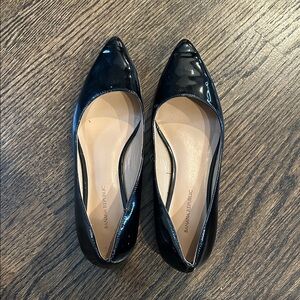 Banana Republic Glossy Black Flats